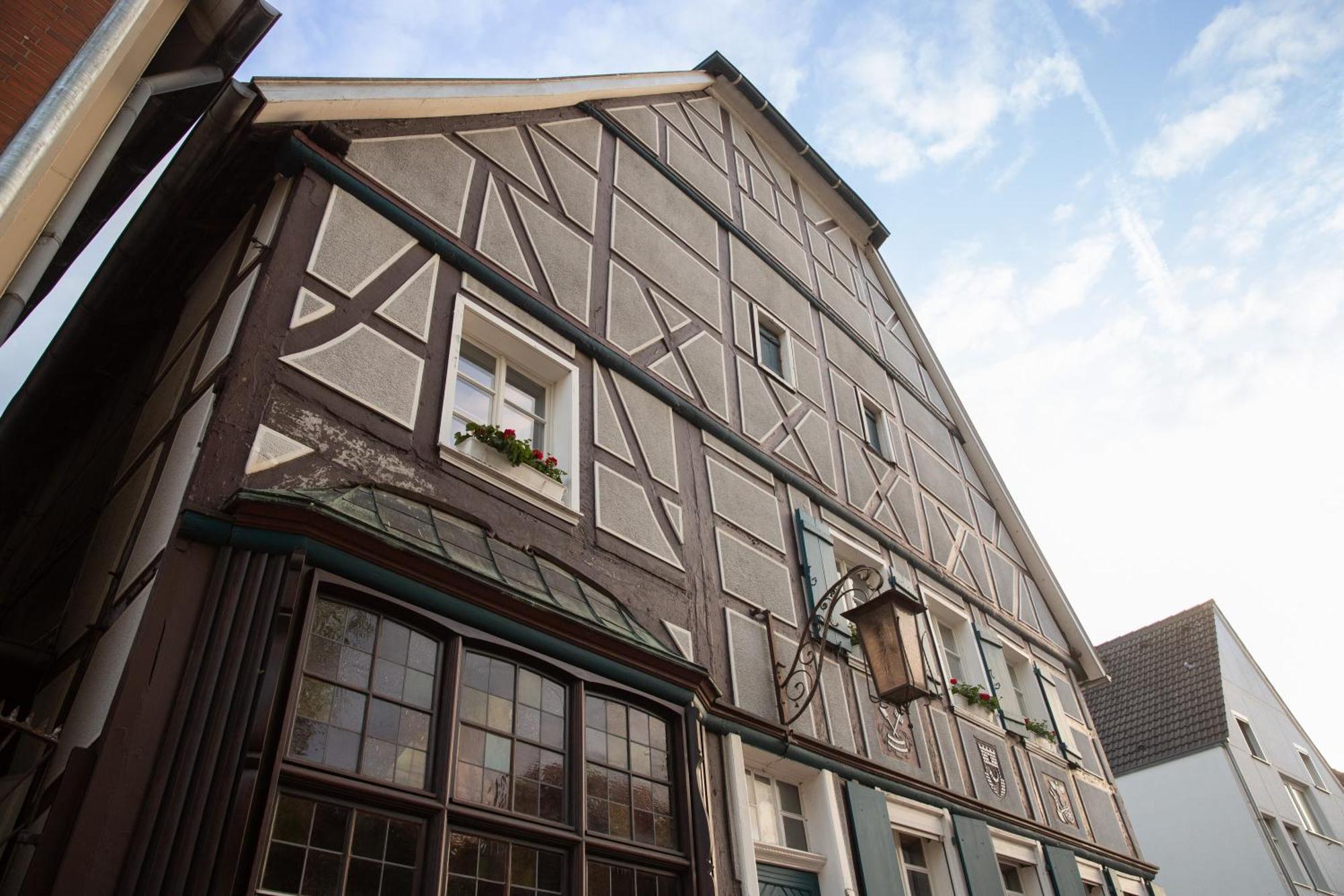 Gasthaus Benke, Fachwerkhaus In Westfalen Datteln Exteriör bild